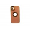 Oem Θήκη Back Cover Golden Luxury Magsafe 3,5 mm Box Για Apple iPhone 12 / 12 Pro 6,1'' Ροζ