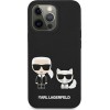 Θήκη Karl Lagerfeld Embossed Logo Karl's Head Collection KLHCN65IKPUBK  Για Apple iPhone 11 Μαύρο