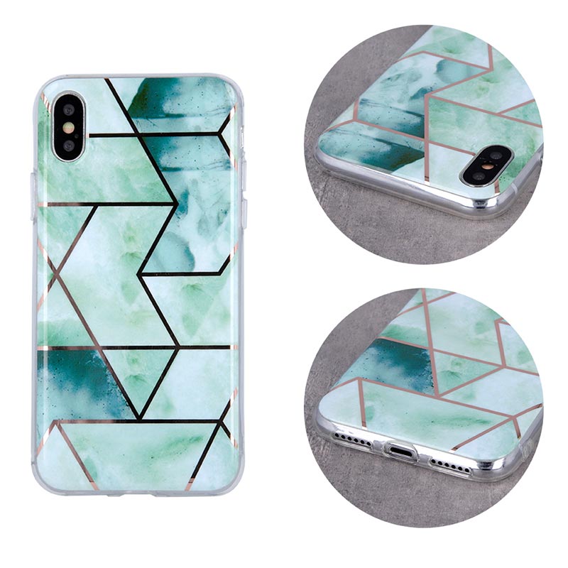 Oem Θήκη Σιλικόνης Marmur case Geometric Για Samsung Galaxy A21s    