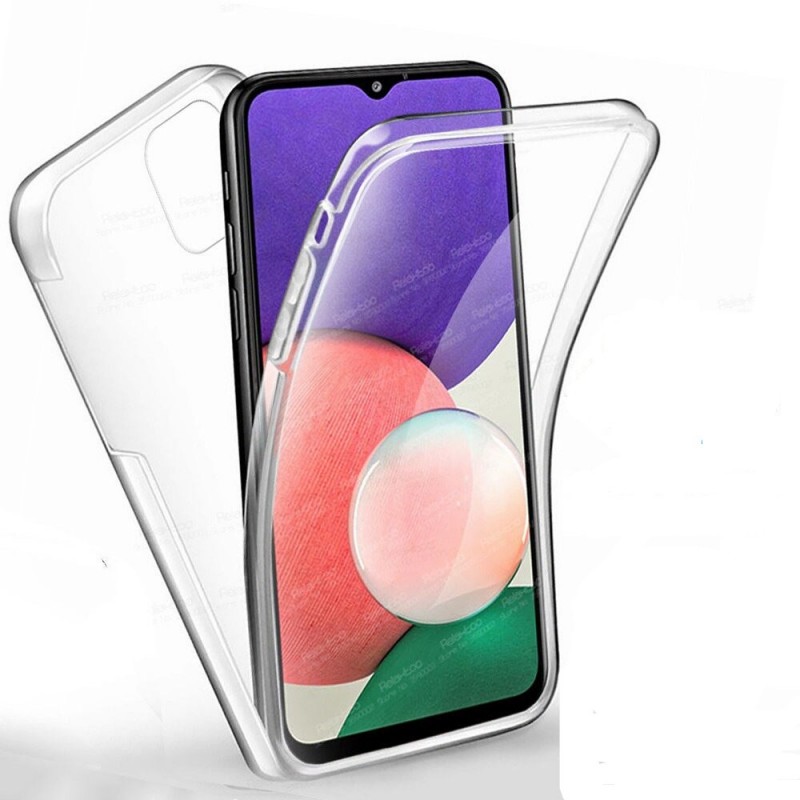 Oem Θήκη 360° Full Cover Σιλικόνης Για Samsung Galaxy A22 5G  Διάφανο