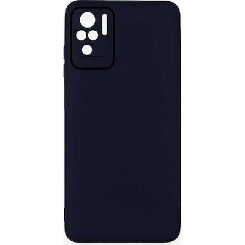 Oem Back Cover Silicone Soft 2,0 mm Για Xiaomi Redmi Note 10 Pro / 10 Pro Max Σκούρο - Μπλε