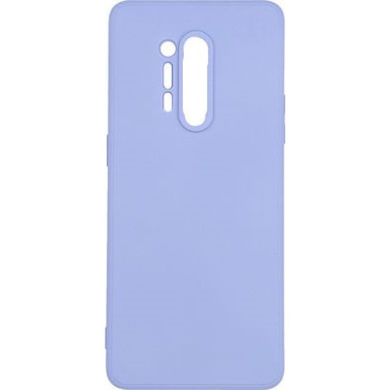 Oem Θήκη Σιλικόνης Matt 1,2 mm Για OnePlus 8 Pro  Λιλά