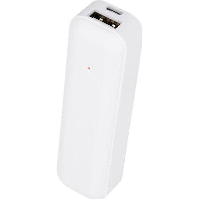 Setty Power Bank 2600 mAh Άσπρο