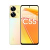 Oem Θήκη Βιβλίο Fancy Για Realme C55 Μαύρο - Χρυσό