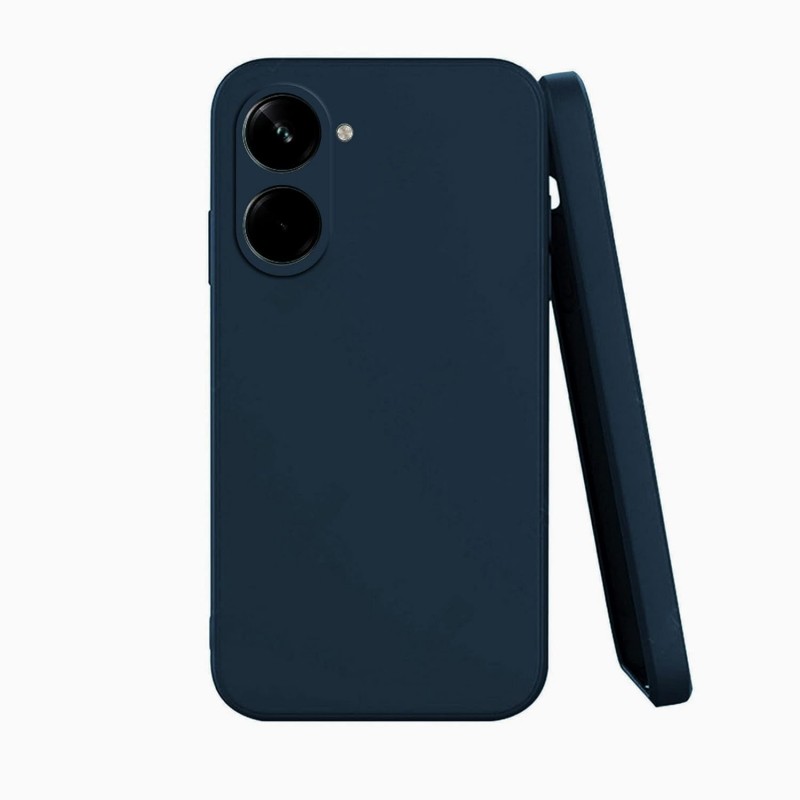 Oem Θήκη Σιλικόνης Matt 1,2 mm Για Xiaomi Redmi 13C Σκούρο - Μπλε