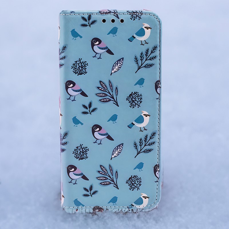 Oem Θήκη Βιβλίο Smart Magnet Trendy  Birds Για Xiaomi Redmi 12C / Redmi 11A