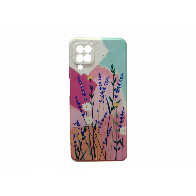 Oem Back Cover Σιλικόνης Flower 9 ΓΙΑ Samsung Galaxy A12 / M12 / F12  Σχέδια