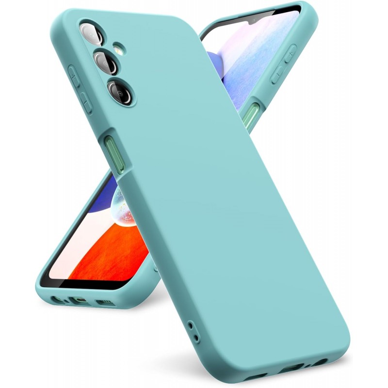 OemSoft Matt Case Gel Tpu 2.0mm Για Samsung Galaxy A14 4G / 5G Τιρκουάζ