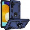 Oem Θήκη Armor Με Ring Stand TPU Case Για Xiaomi Redmi Note 13 Pro 5G Μπλε