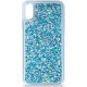 Oem Θήκη TPU Με Υγρό Glitter Για Samsung Galaxy A14 4G / 5G Μπλε