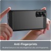 Oem Θήκη Σιλικόνης Carbon Για Xiaomi Poco C65 Μαύρο