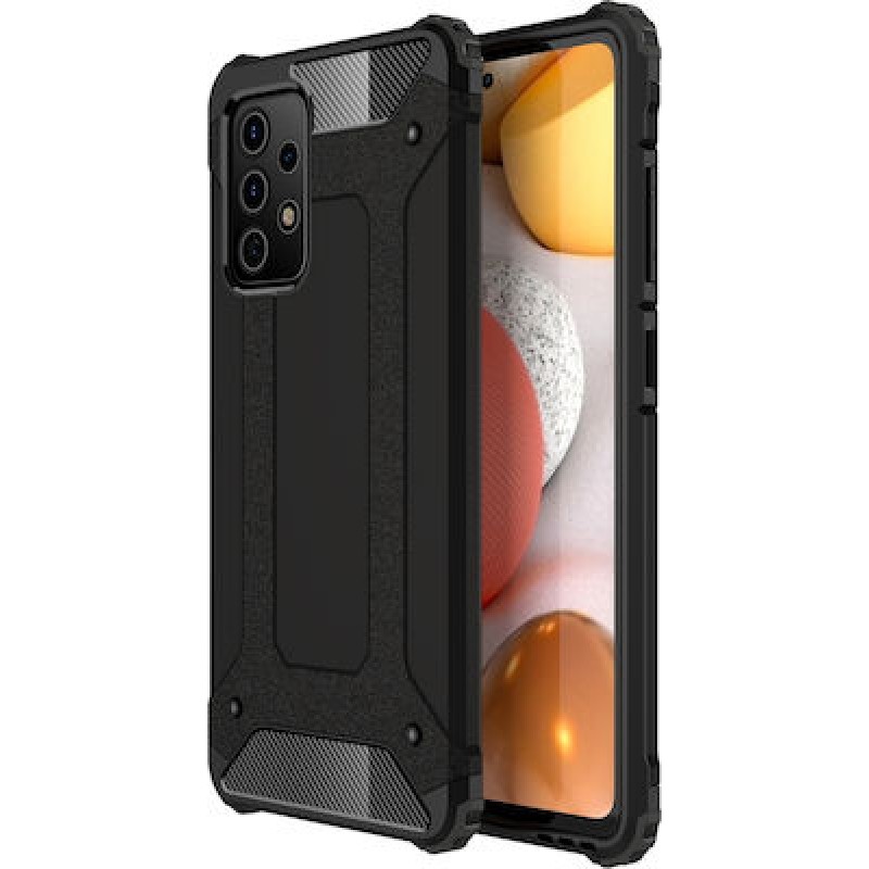 OEM Θήκη Armor Back Cover Για Samsung Galaxy A52 5G / A52 4G / A52S 5G Μαύρο