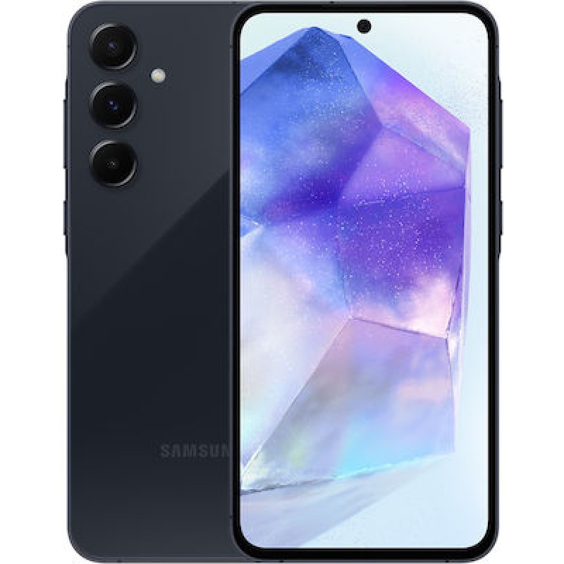 Oem Θήκη Slide Armor Back Cover Για Samsung Galaxy A55 5G Με Προστασία Κάμερας Μαύρο