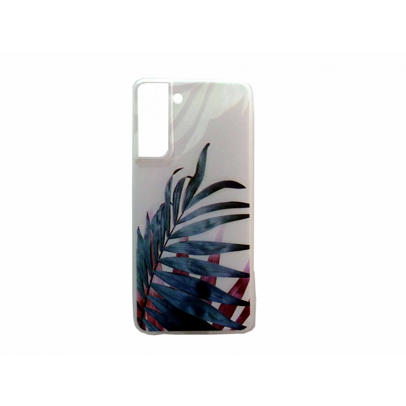 Oem Θήκη  Σιλικόνης Με Σχέδιο Ultra Trendy Case Tropical Για Samsung Galaxy S21 5G  