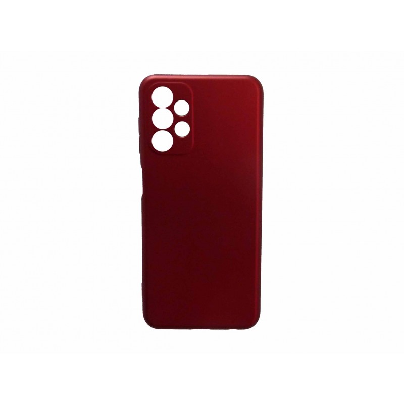 Oem Back Cover Silicone Soft 2,0 mm Για Samsung Galaxy A13 4G Metallic Κόκκινο