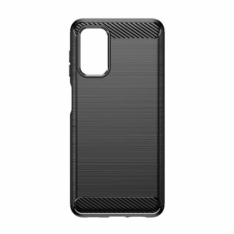 Oem Θήκη Σιλικόνης Carbon Για Samsung Galaxy M33 5G Μαύρο