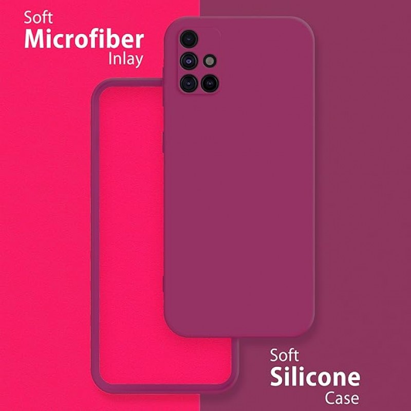 Oem Θήκη Σιλικόνης Soft 2.0 mm Για Samsung Galaxy A51 4G / A51 5G Μπορντό