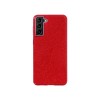 Oem Glitter Case Shining Cover Χρυσόσκονη ΓΙΑ Samsung Galaxy S22 Κόκκινο