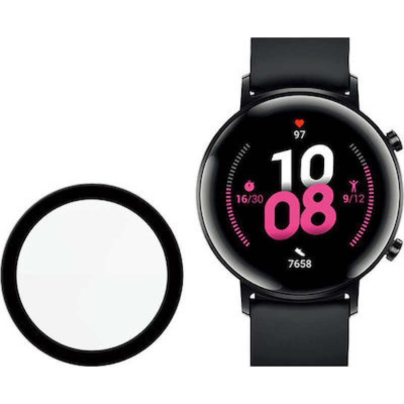 Oem Tempered Glass 2.5D 0.3mm Για Huawei Watch GT 2 42mm