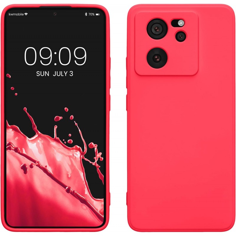 Oem Θήκη Σιλικόνης Matt 1,2 mm Για Xiaomi Redmi Note 13 4G Φούξια