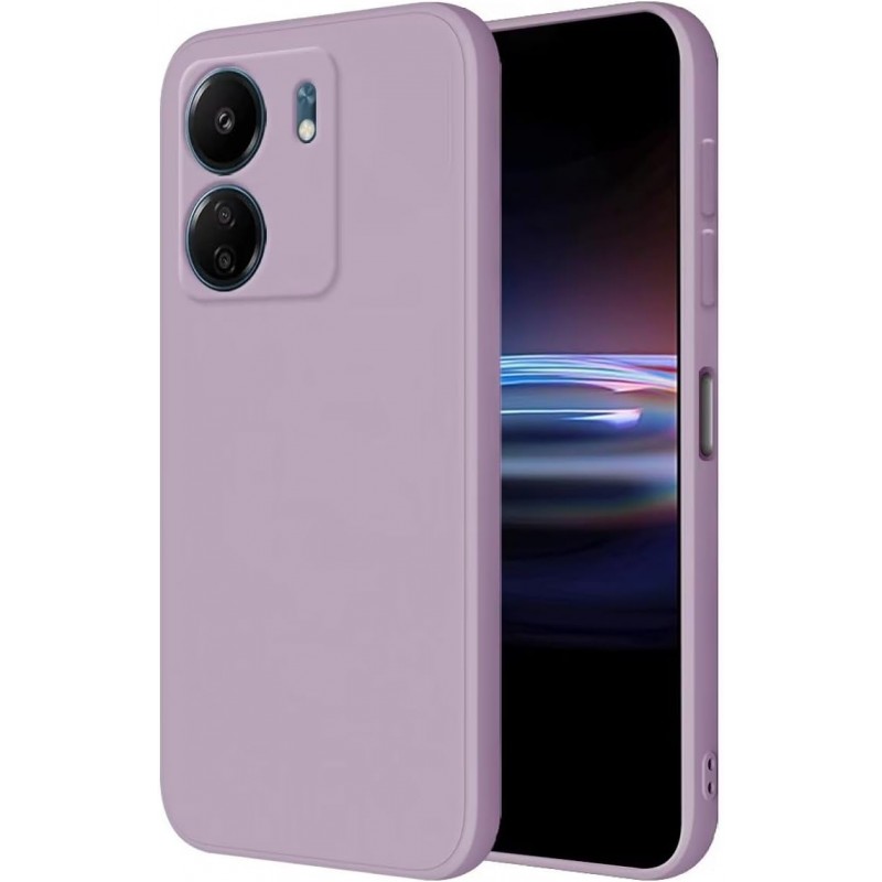 Oem Oem Θήκη Σιλικόνης Soft 2.0 mm Για Xiaomi Poco C65 Μωβ