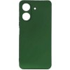 Oem Soft Matt Case Gel Tpu 2.0mm Για Xiaomi Redmi 13C Σκούρο - Πράσινο