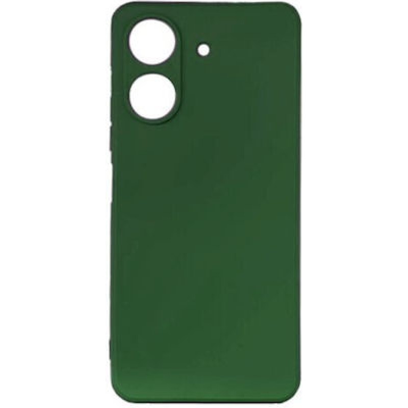 Oem Soft Matt Case Gel Tpu 2.0mm Για Xiaomi Redmi 13C Σκούρο - Πράσινο