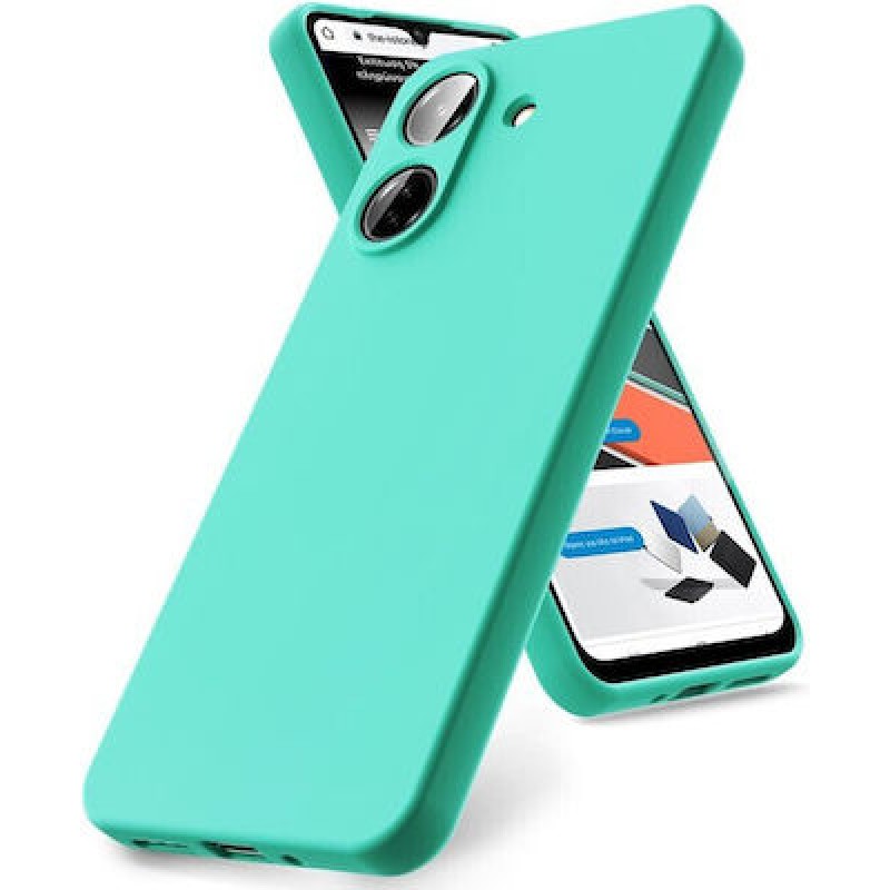 Oem Soft Matt Case Gel Tpu 2.0mm Για Xiaomi Redmi 13C Τιρκουάζ