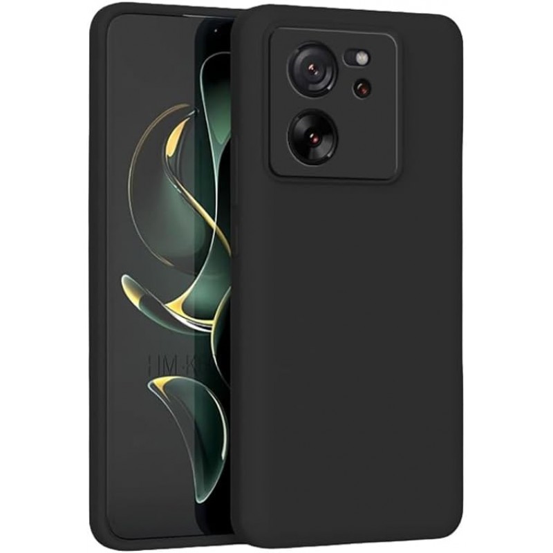 Oem Θήκη Σιλικόνης Matt 1,2 mm Για  Xiaomi 13T 5G / 13T Pro 5G / Redmi K60 Ultra Μαύρο