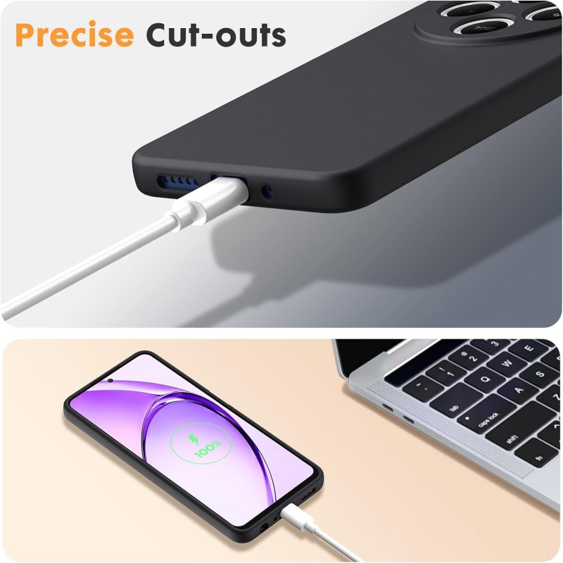 Oem Θήκη Σιλικόνης Soft 2.0 mm Για Xiaomi Redmi 14C Μαύρο