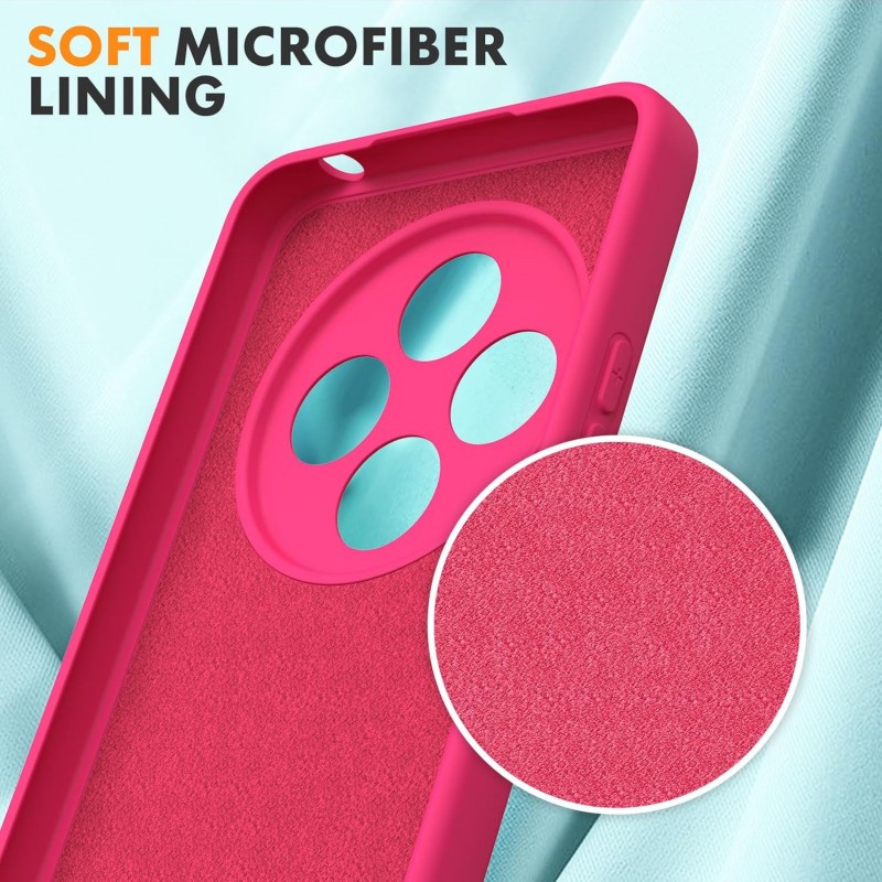 Oem Θήκη Σιλικόνης Soft 2.0 mm Για Xiaomi Redmi 14C Φούξια