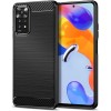 Oem Θήκη Σιλικόνης Carbon Για Xiaomi Redmi Note 12 Pro 4G Μαύρο