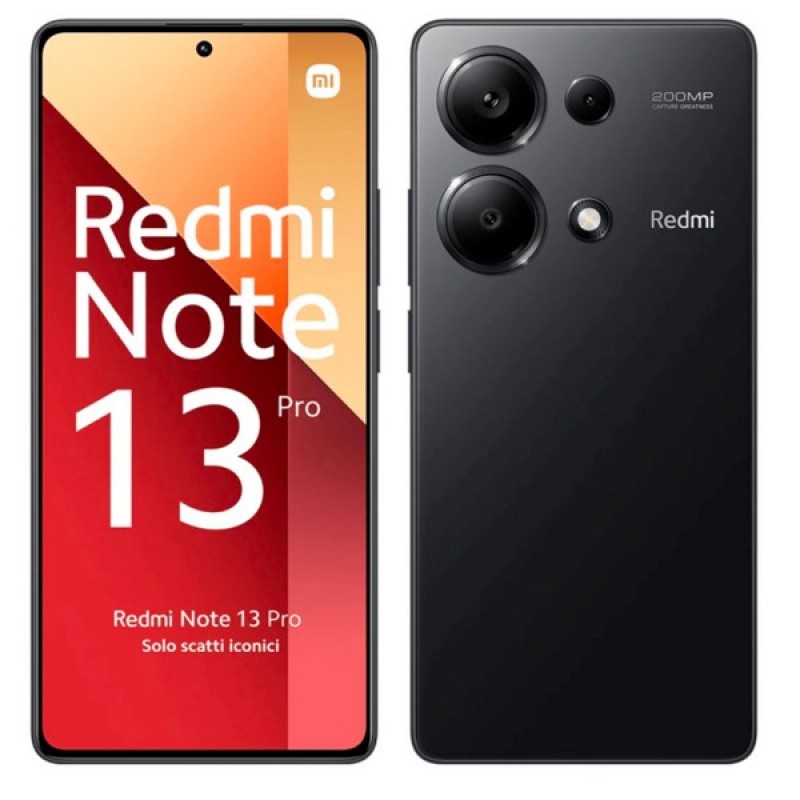 Ceramic Flexi Full Face Tempered Black Για Xiaomi Redmi Note 13 Pro 4G Μαύρο