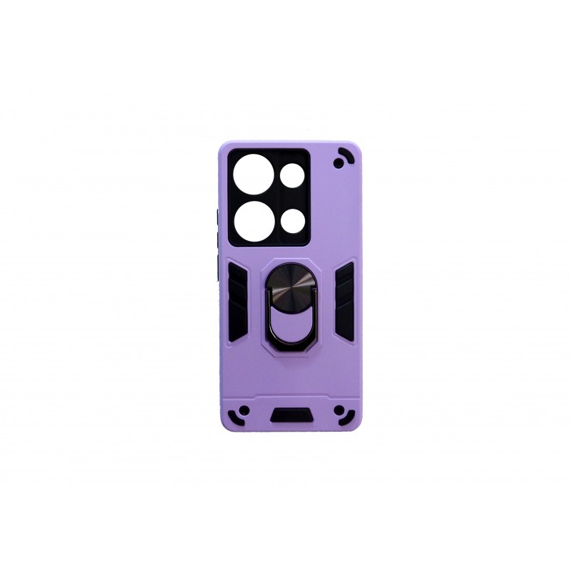 Oem Θήκη Armor Με Ring Stand TPU Case Για Xiaomi Redmi Note 13 Pro 4G Λιλά