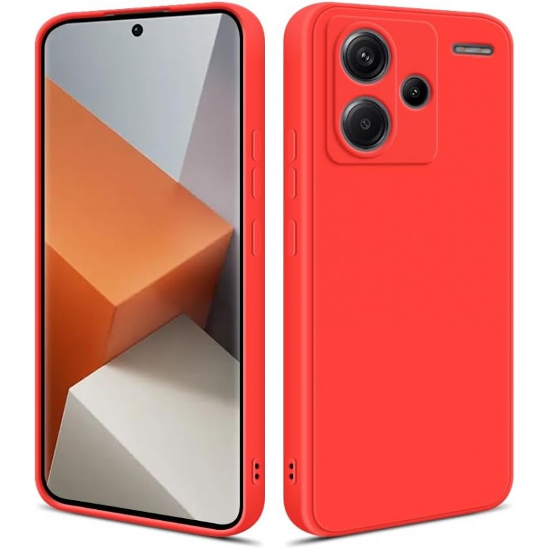 Oem Θήκη Σιλικόνης Matt 1,2 mm Για Xiaomi Redmi 12 Κόκκινο