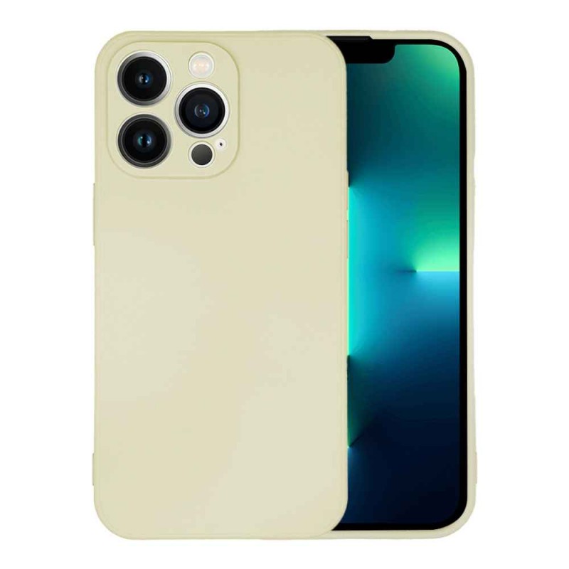 Oem Θήκη Σιλικόνης Matt 1,2 mm Για Xiaomi Redmi Note 13 Pro Plus 5G Μπεζ