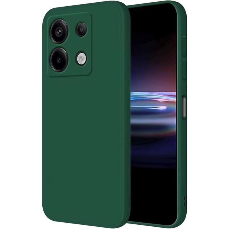 Oem Θήκη Σιλικόνης Soft 2.0 mm Για Xiaomi Poco X6 5G Σκούρο - Πράσινο