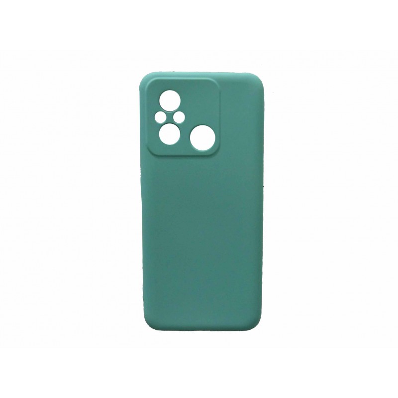 Oem Soft Matt Case Gel TPU Cover 2.0mm Για Xiaomi Redmi 12C / Redmi 11A Τιρκουάζ