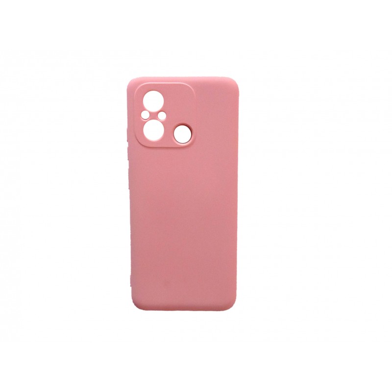 Oem Soft Matt Case Gel TPU Cover 2.0mm Για Xiaomi Redmi 12C / Redmi 11A Ροζ