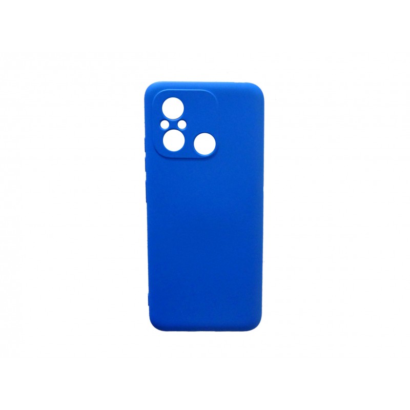 Oem Soft Matt Case Gel TPU Cover 2.0mm Για Xiaomi Redmi 12C / Redmi 11A Μπλε