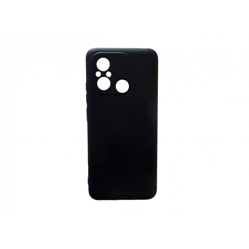 Oem Soft Matt Case Gel TPU Cover 2.0mm Για Xiaomi Redmi 12C / Redmi 11A Μαύρο