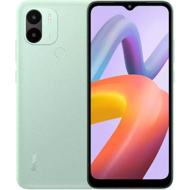 Oem Θήκη Puffer Δερματίνης Για Xiaomi Redmi A1 Plus / Redmi A2 Plus Metallic Μαύρο