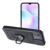 Oem Θήκη Slide Armor Back Cover Για Xiaomi Redmi 9A / 9AT / 9i Με Προστασία Κάμερας Μαύρο