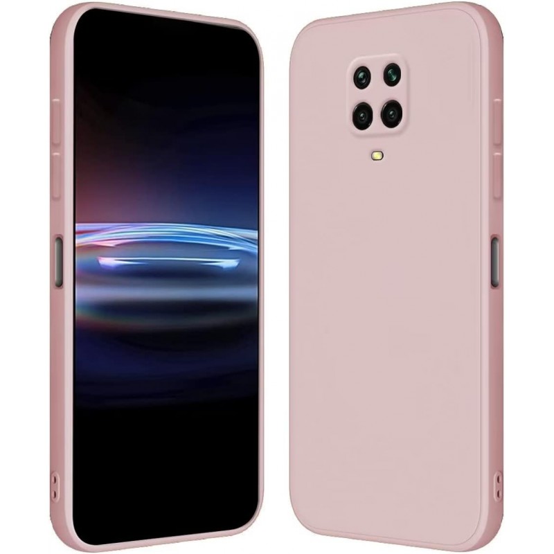 Oem Back Cover Silicone Soft 2,0 mm Για Xiaomi Redmi Note 9 Pro / Redmi Note 9s / Note 9 Pro Max Ροζ - Nud