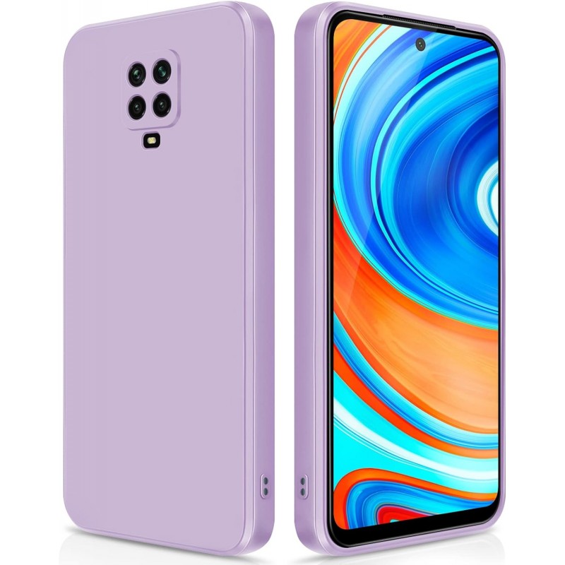 Oem Back Cover Silicone Soft 2,0 mm Για Xiaomi Redmi Note 9 Pro / Redmi Note 9s / Note 9 Pro Max Μωβ