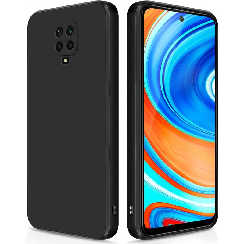 Oem Back Cover Silicone Soft 2,0 mm Για Xiaomi Redmi Note 9 Pro / Redmi Note 9s / Note 9 Pro Max Μαύρο