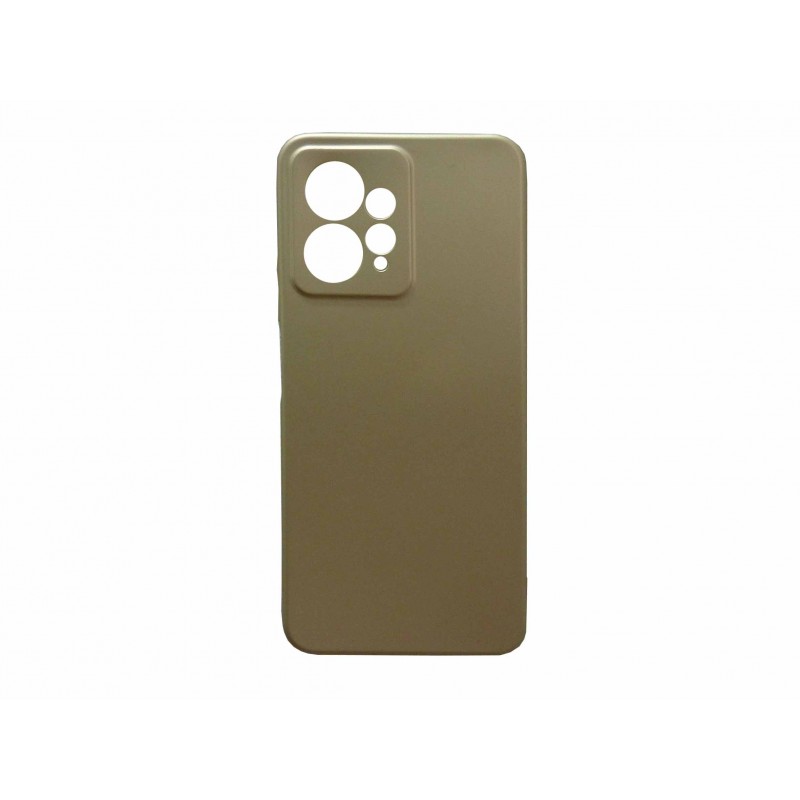 Oem Soft Matt Case Gel TPU Cover 2.0mm Για Xiaomi Redmi Note 12 4G Metallic Χρυσό