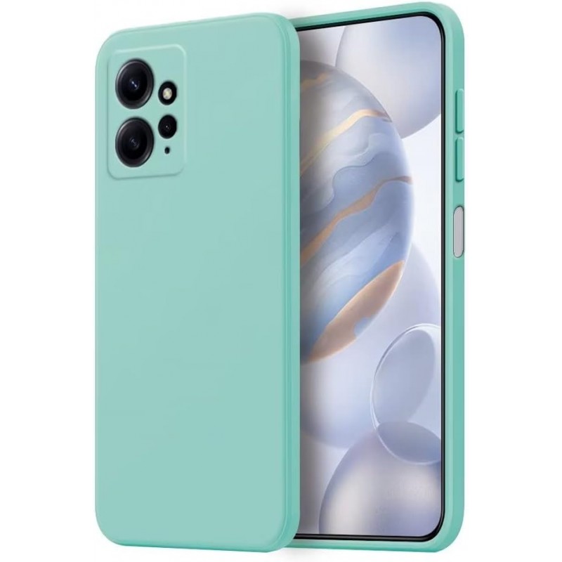 Oem Soft Matt Case Gel TPU Cover 2.0mm Για Xiaomi Redmi Note 12 4G Τιρκουάζ