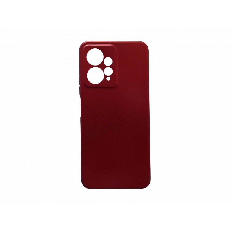 Oem Soft Matt Case Gel TPU Cover 2.0mm Για Xiaomi Redmi Note 12 4G Metallic Κόκκινο