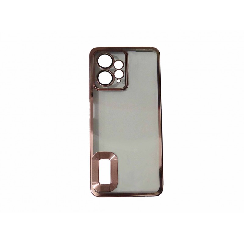 Oem Θήκη Back Cover Electro Για Xiaomi Redmi 13C Ροζ - Χρυσό